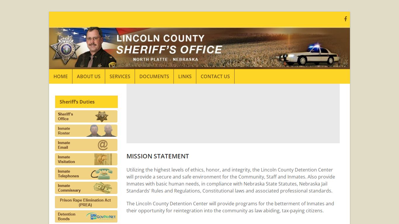 Detention Center | Lincoln County Sheriff